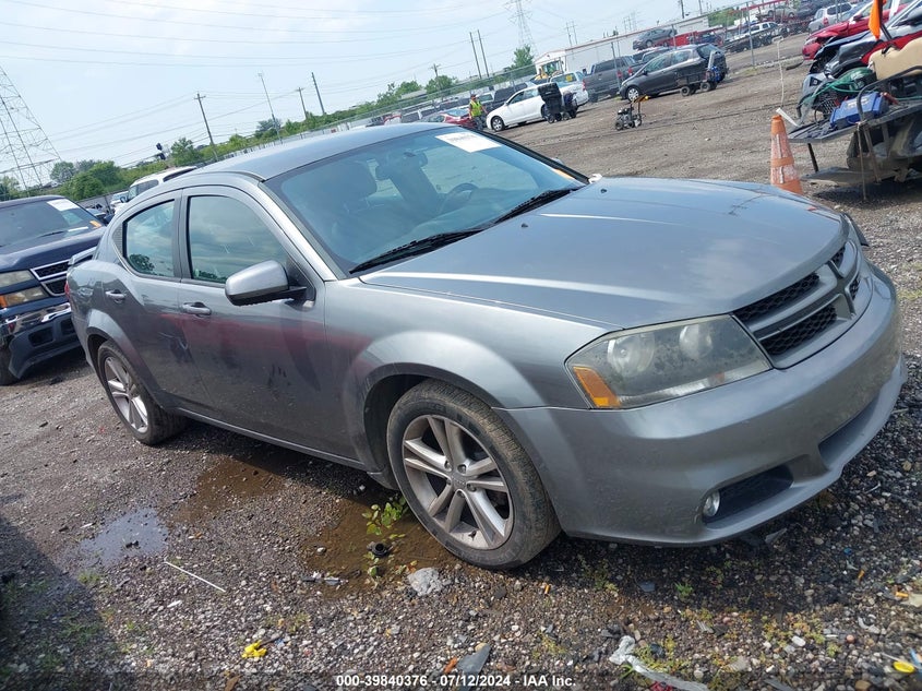 2013 DODGE AVENGER SXT - 1C3CDZCG3DN772827