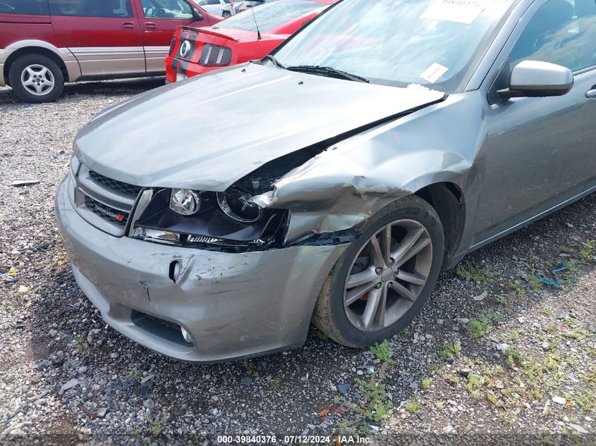 2013 Dodge Avenger Sxt VIN: 1C3CDZCG3DN772827 Lot: 39840376