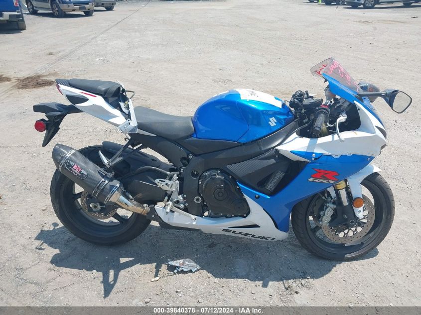 2013 Suzuki Gsx-R750 VIN: JS1GR7MA5D2101233 Lot: 39840378