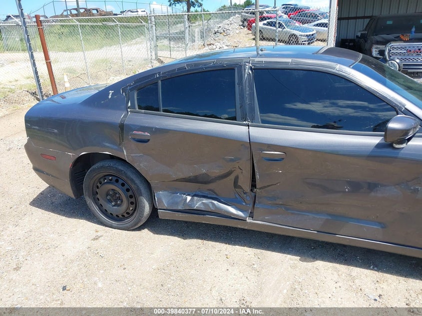 2013 Dodge Charger Police VIN: 2C3CDXAG4DH612763 Lot: 39840377