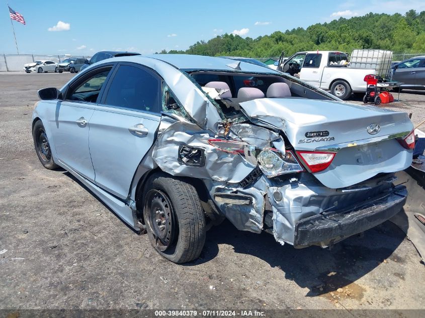 2012 Hyundai Sonata Gls VIN: 5NPEB4AC5CH498798 Lot: 39840379