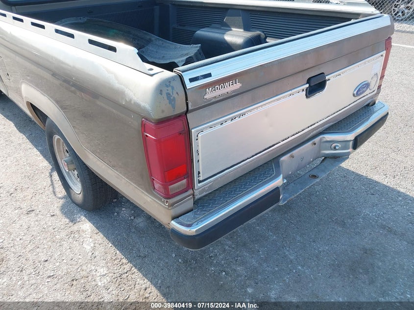 1989 Ford Ranger VIN: 1FTCR10T0KUA85985 Lot: 39840419