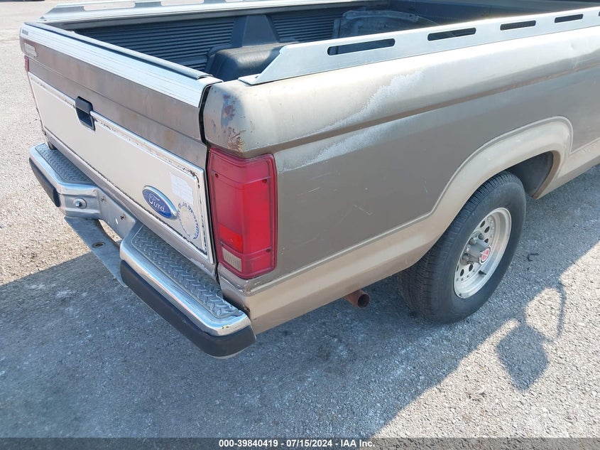 1989 Ford Ranger VIN: 1FTCR10T0KUA85985 Lot: 39840419