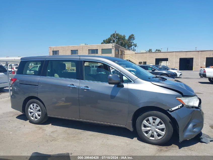 2015 Nissan Quest Platinum/S/Sl/Sv VIN: JN8AE2KPXF9132851 Lot: 39840428