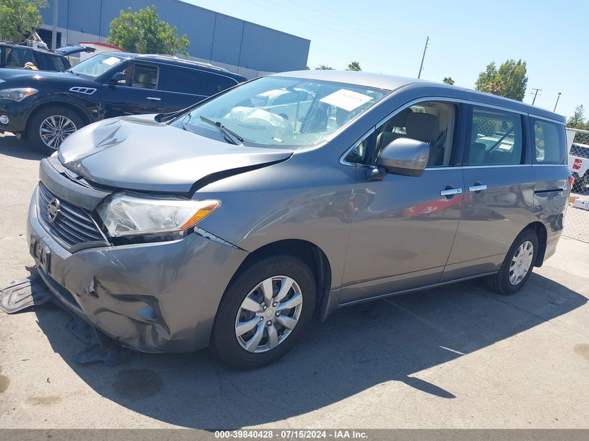 2015 Nissan Quest Platinum/S/Sl/Sv VIN: JN8AE2KPXF9132851 Lot: 39840428