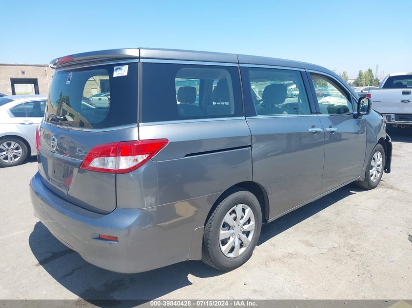 2015 Nissan Quest Platinum/S/Sl/Sv VIN: JN8AE2KPXF9132851 Lot: 39840428