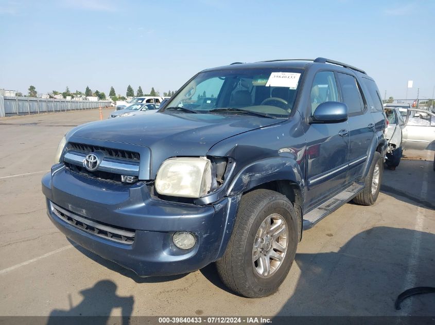 STDZT34A36S275001 2006 Toyota Sequoia