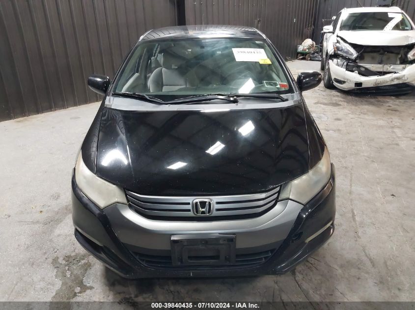 2011 Honda Insight VIN: JHMZE2H39BS006484 Lot: 39840435