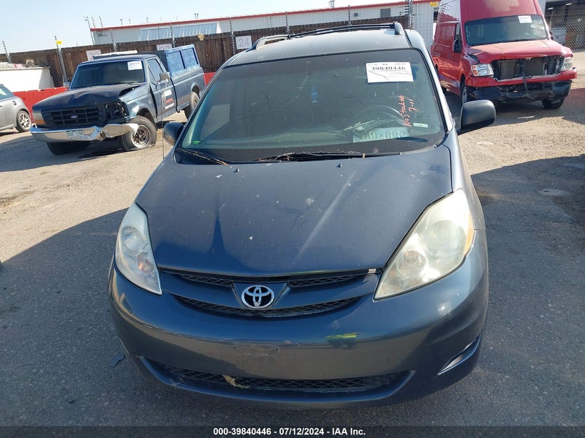 2006 Toyota Sienna Ce/Le VIN: 5TDZA23C86S496130 Lot: 39840446
