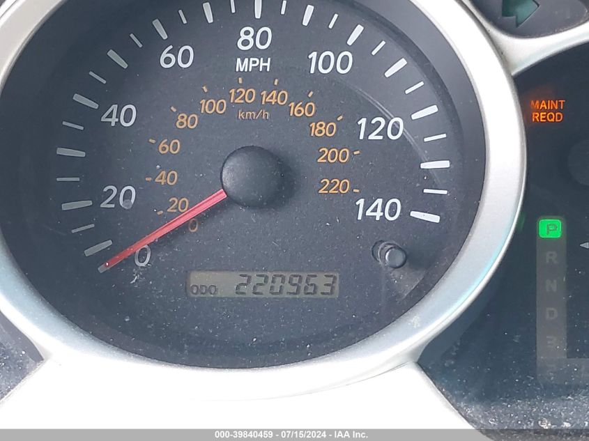 2005 Toyota Highlander Limited V6 VIN: JTEEP21AX50077255 Lot: 39840459