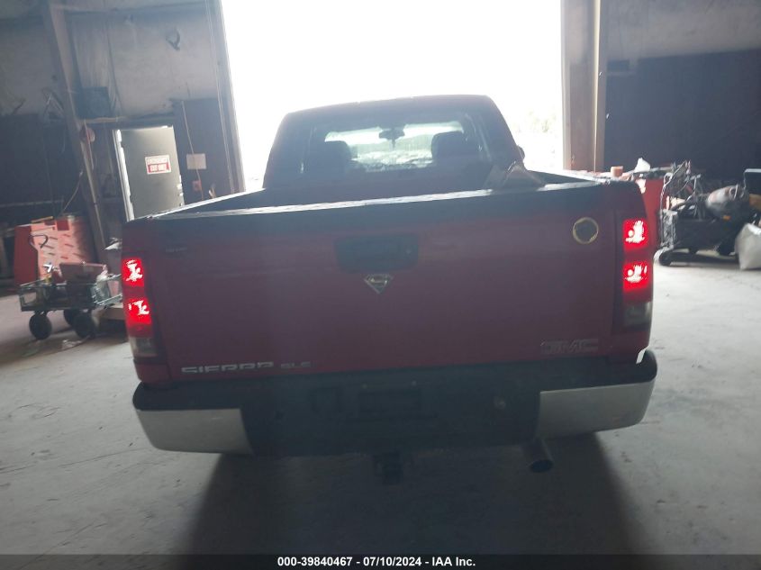 2008 GMC Sierra 1500 Sle1 VIN: 1GTEC19J98Z317054 Lot: 39840467