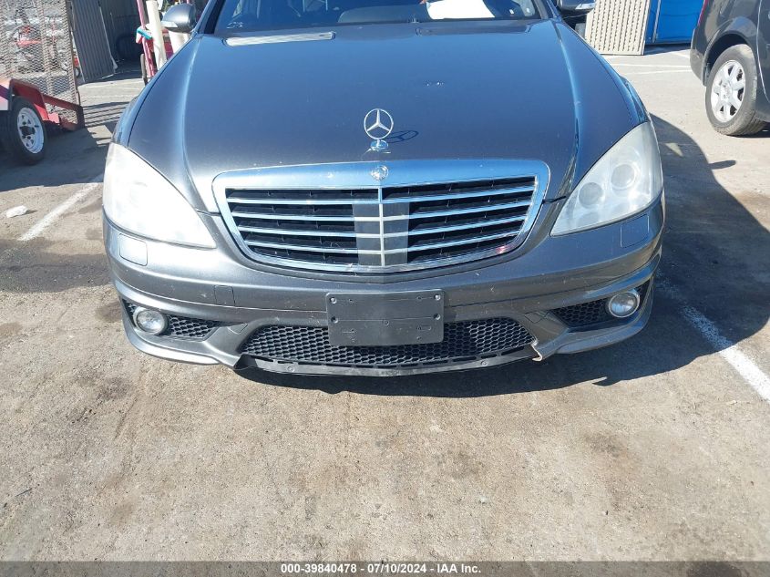 2009 Mercedes-Benz S 63 Amg VIN: WDDNG77X29A274813 Lot: 39840478