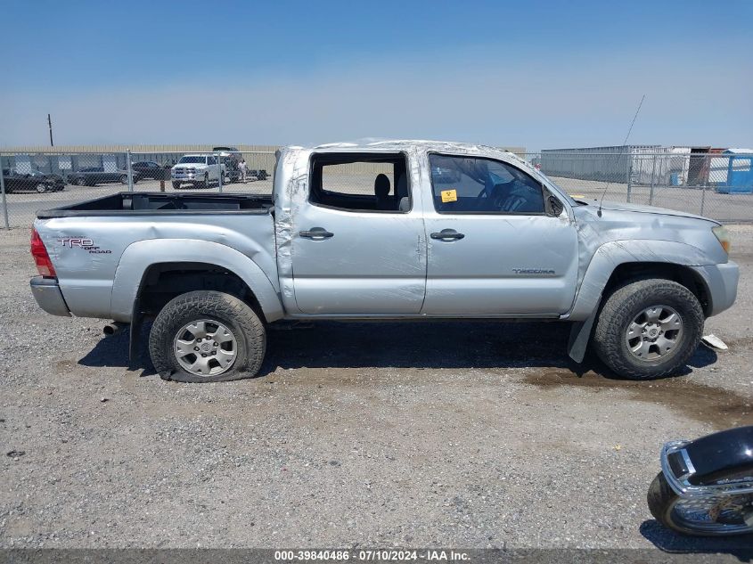 2006 Toyota Tacoma Double Cab Prerunner VIN: 3TMJU62N86M015811 Lot: 39840486