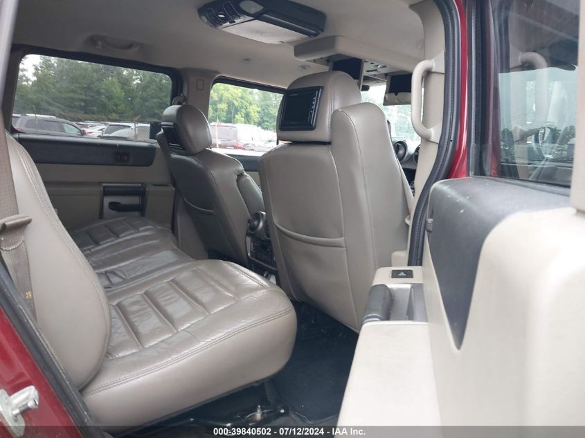 2003 Hummer H2 VIN: 5GRGN23U43H102268 Lot: 39840502