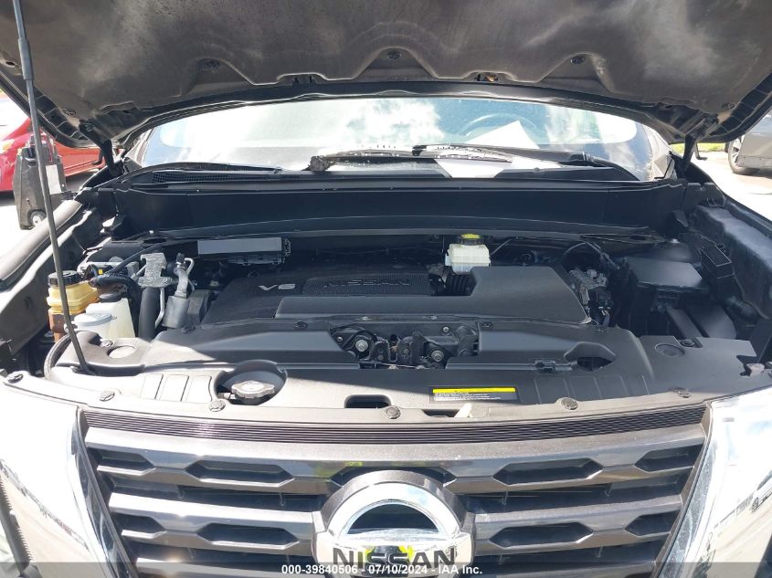 2020 Nissan Murano Sv Intelligent Awd VIN: 5N1AZ2BS3LN113044 Lot: 39840506