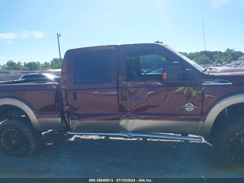 1FT7W2BTXDEA29644 | 2013 FORD F-250