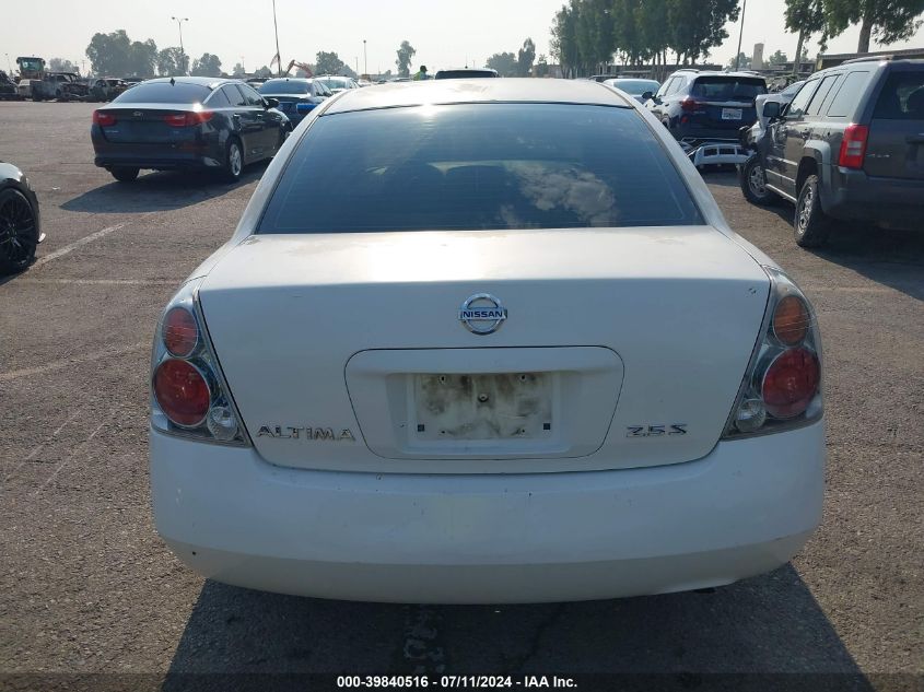 2005 Nissan Altima 2.5 S VIN: 1N4AL11D45C249321 Lot: 39840516