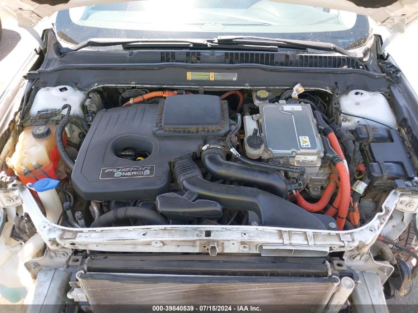 2014 Ford Fusion Energi Titanium VIN: 3FA6P0SU8ER112239 Lot: 39840539
