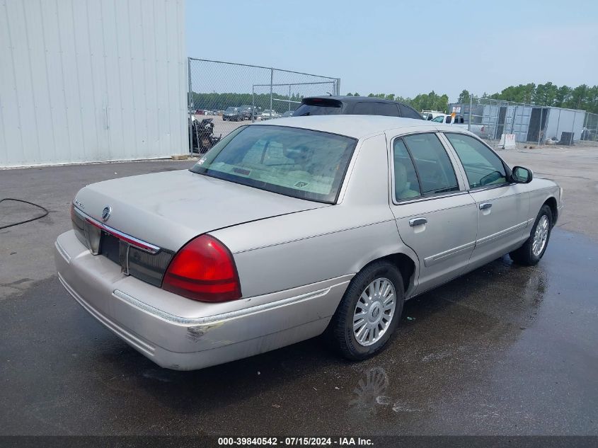 2007 Mercury Grand Marquis Ls VIN: 2MEFM75V37X603773 Lot: 39840542