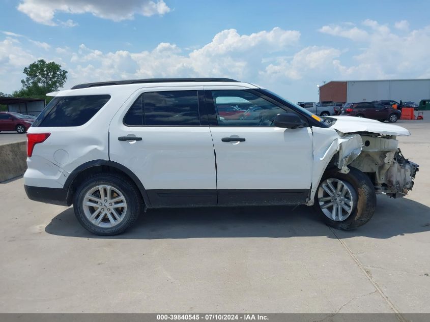 2017 Ford Explorer VIN: 1FM5K7B87HGA26122 Lot: 39840545