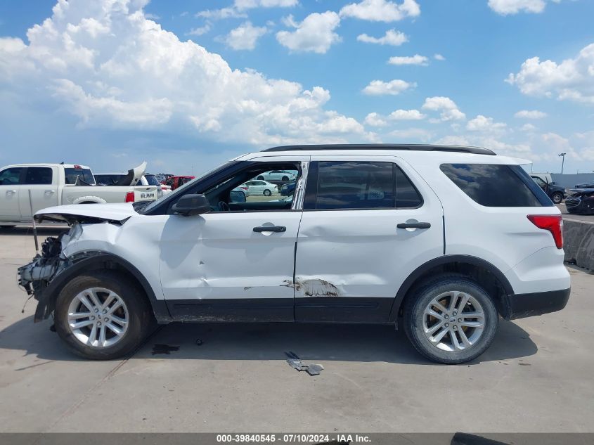 2017 Ford Explorer VIN: 1FM5K7B87HGA26122 Lot: 39840545