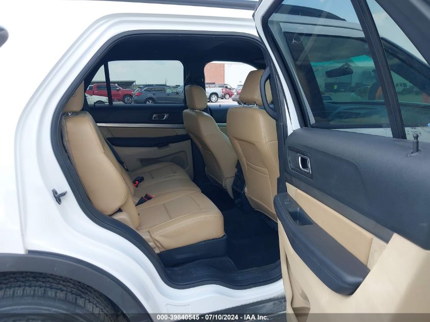 2017 Ford Explorer VIN: 1FM5K7B87HGA26122 Lot: 39840545