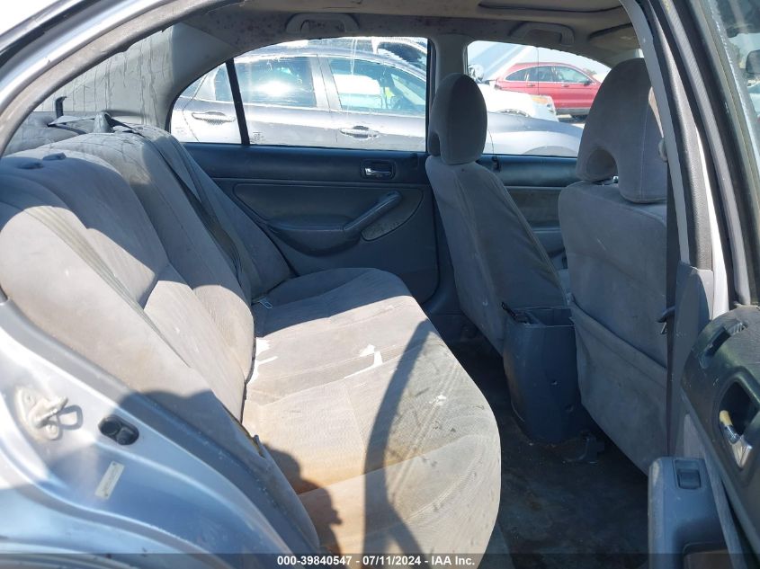 2003 Honda Civic Ex VIN: 2HGES26783H557319 Lot: 39840547