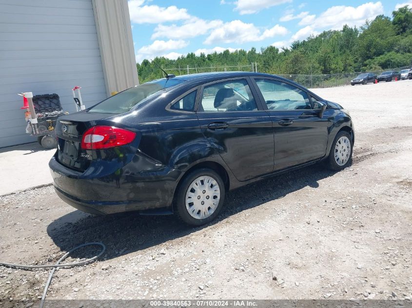 2013 Ford Fiesta S VIN: 3FADP4AJ1DM174891 Lot: 39840563