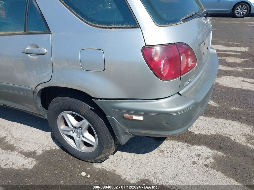 1999 Lexus Rx 300 VIN: JT6HF10U1X0075057 Lot: 39840582