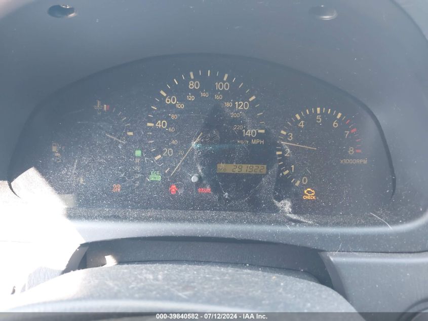 1999 Lexus Rx 300 VIN: JT6HF10U1X0075057 Lot: 39840582