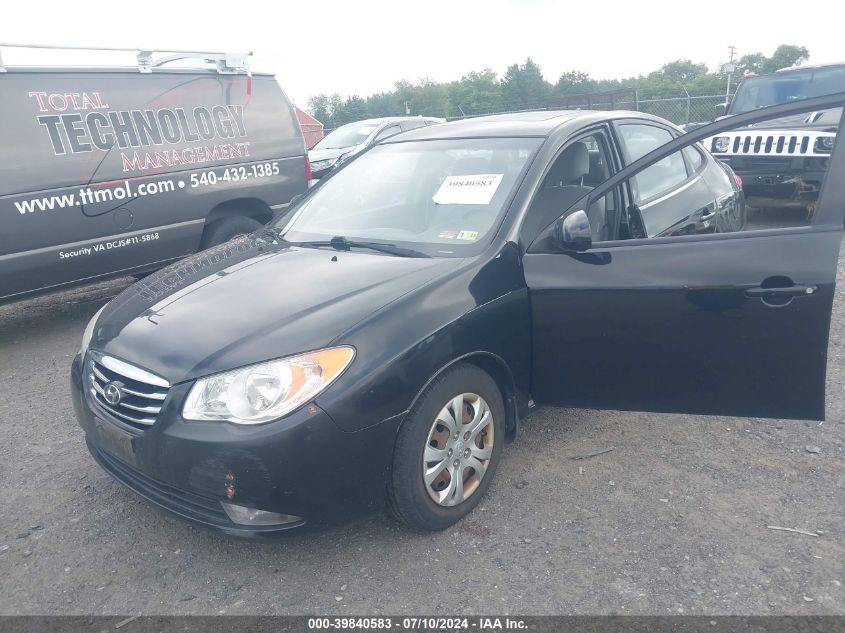 KMHDU4AD5AU940928 | 2010 HYUNDAI ELANTRA