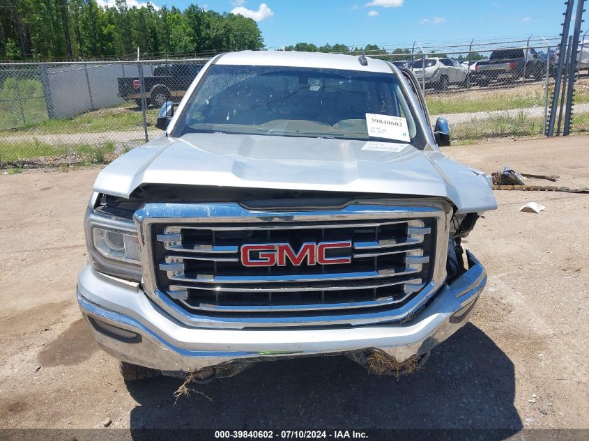 2018 GMC Sierra 1500 Slt VIN: 3GTU2NEC6JG378493 Lot: 39840602