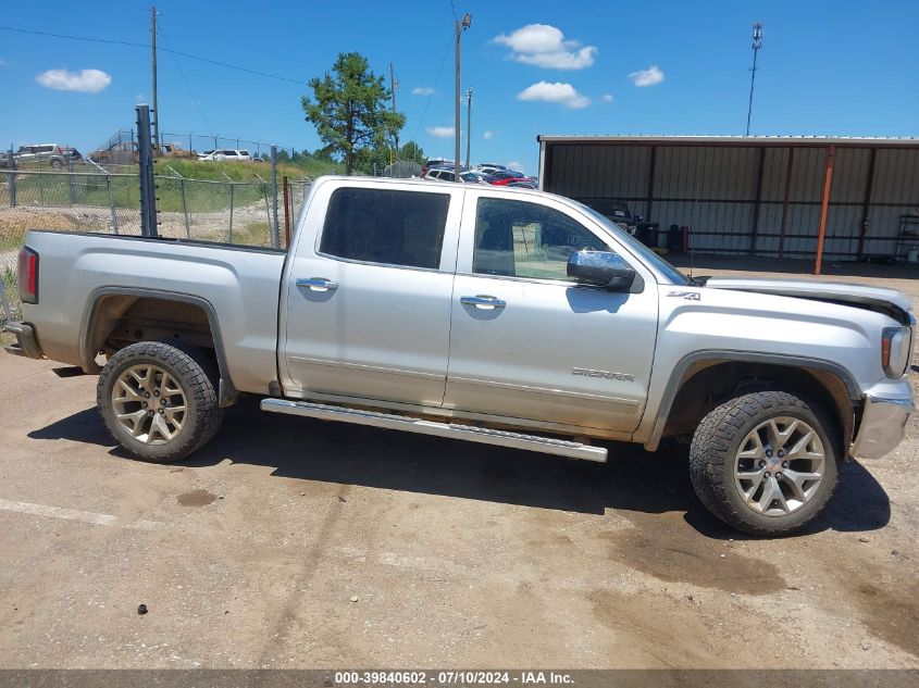 2018 GMC Sierra 1500 Slt VIN: 3GTU2NEC6JG378493 Lot: 39840602