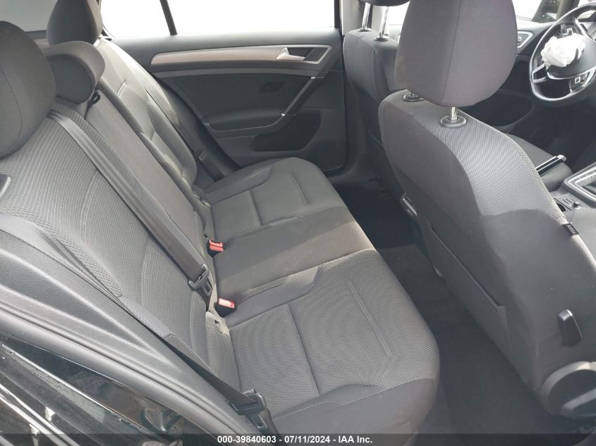 2016 Volkswagen Golf Tsi S 4-Door VIN: 3VW217AU1GM031598 Lot: 39840603