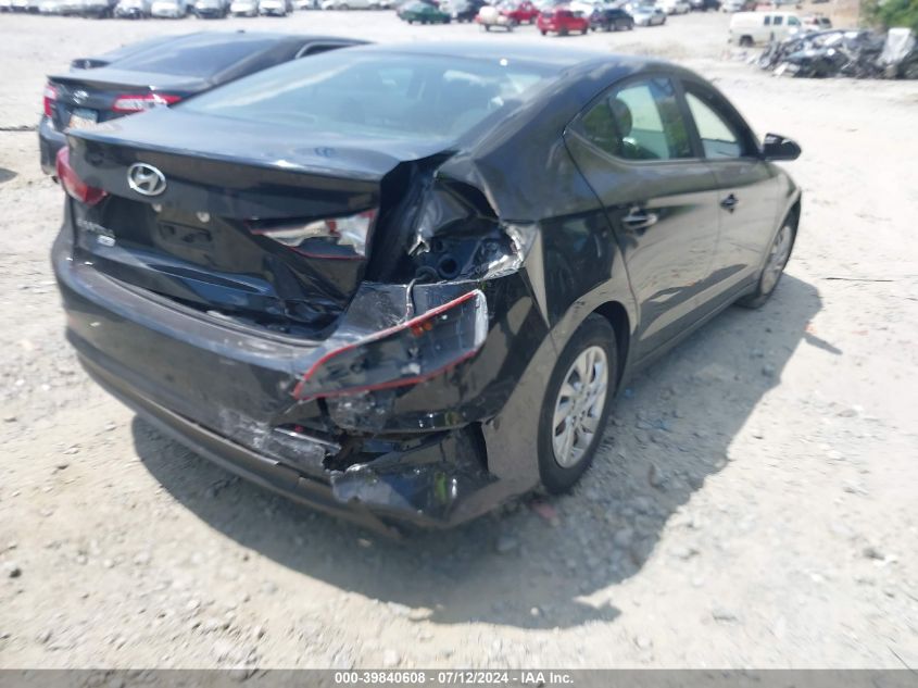 2018 Hyundai Elantra Se VIN: KMHD74LF1JU475554 Lot: 39840608