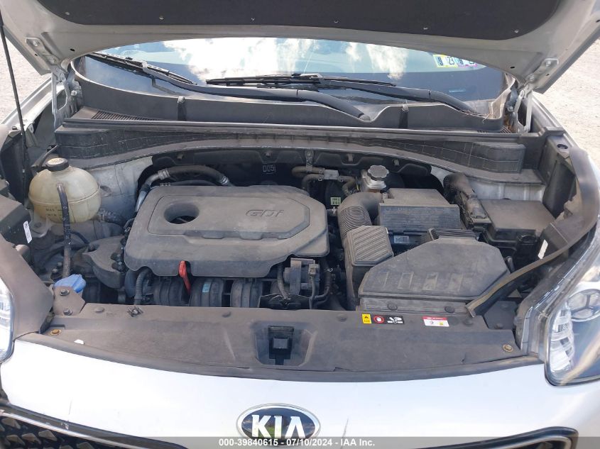 2019 Kia Sportage Lx VIN: KNDPMCAC9K7592621 Lot: 39840615