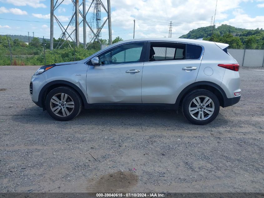 2019 Kia Sportage Lx VIN: KNDPMCAC9K7592621 Lot: 39840615