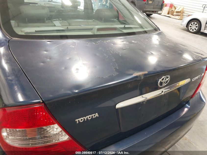 2004 Toyota Camry Xle VIN: 4T1BE32KX4U337652 Lot: 39840617