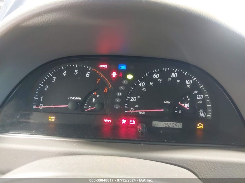 2004 Toyota Camry Xle VIN: 4T1BE32KX4U337652 Lot: 39840617