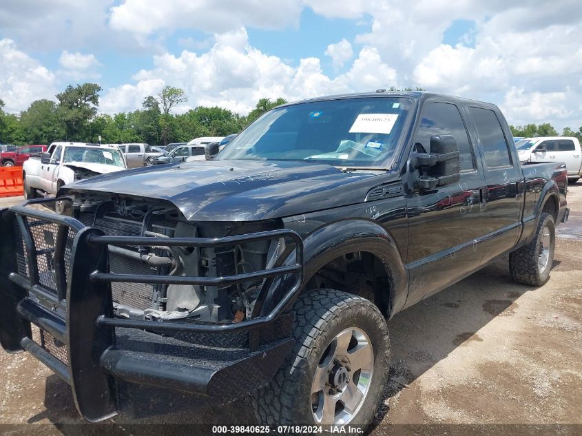 2015 Ford F-250 Lariat VIN: 1FT7W2BT4FEA51190 Lot: 39840625