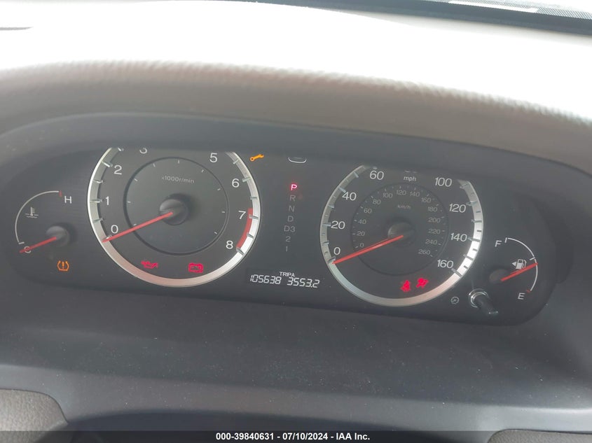 2009 Honda Accord 3.5 Ex-L VIN: 1HGCP36869A009463 Lot: 39840631