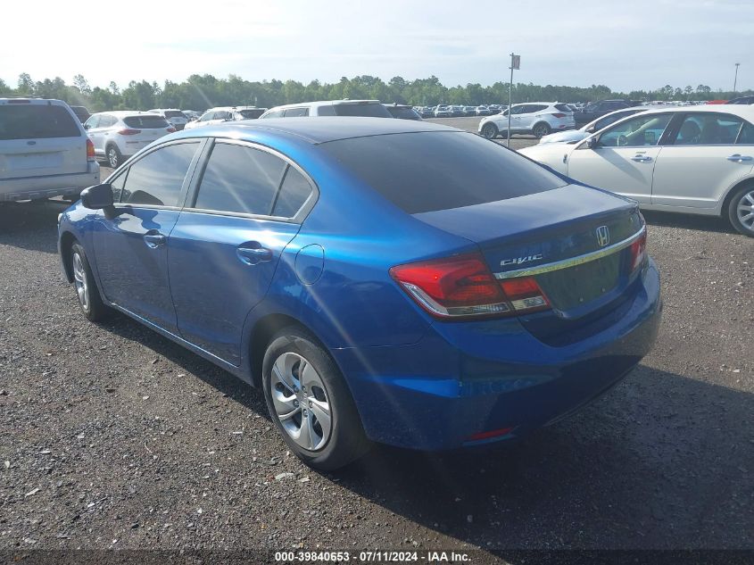 2HGFB2F52FH564273 | 2015 HONDA CIVIC