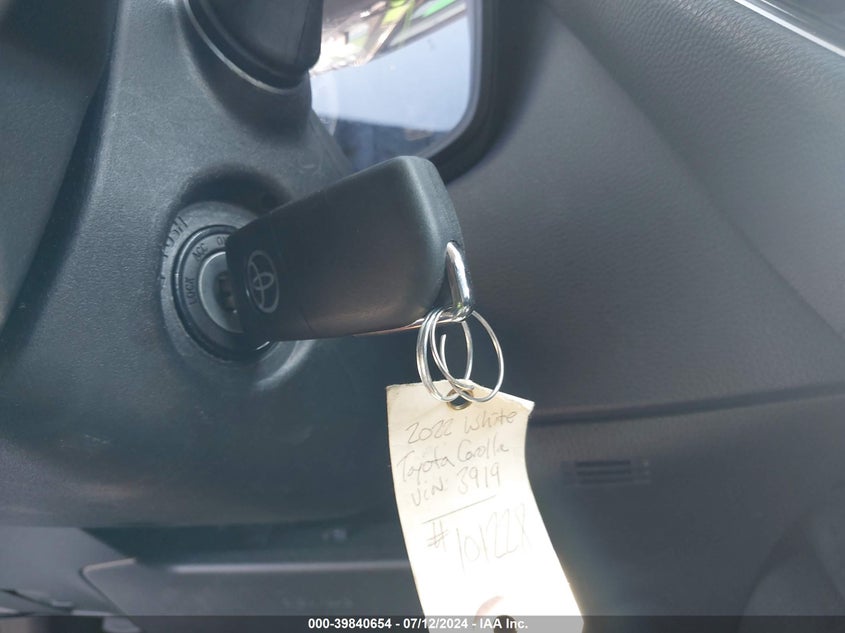 2022 TOYOTA COROLLA LE - 5YFEPMAE6NP293919