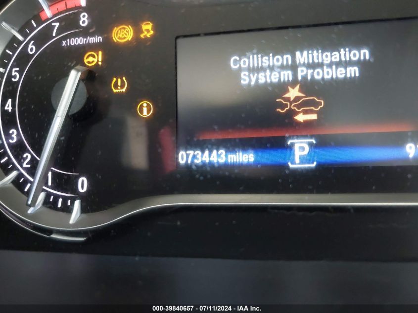 2017 Honda Pilot Elite VIN: 5FNYF6H08HB060372 Lot: 39840657