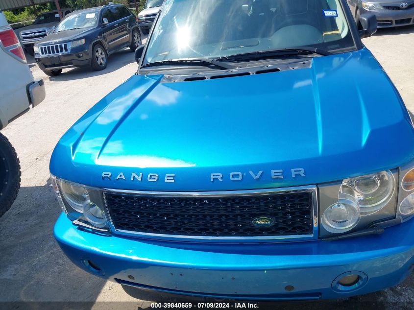 2004 Land Rover Range Rover Hse VIN: SALMF11454A160827 Lot: 39840659