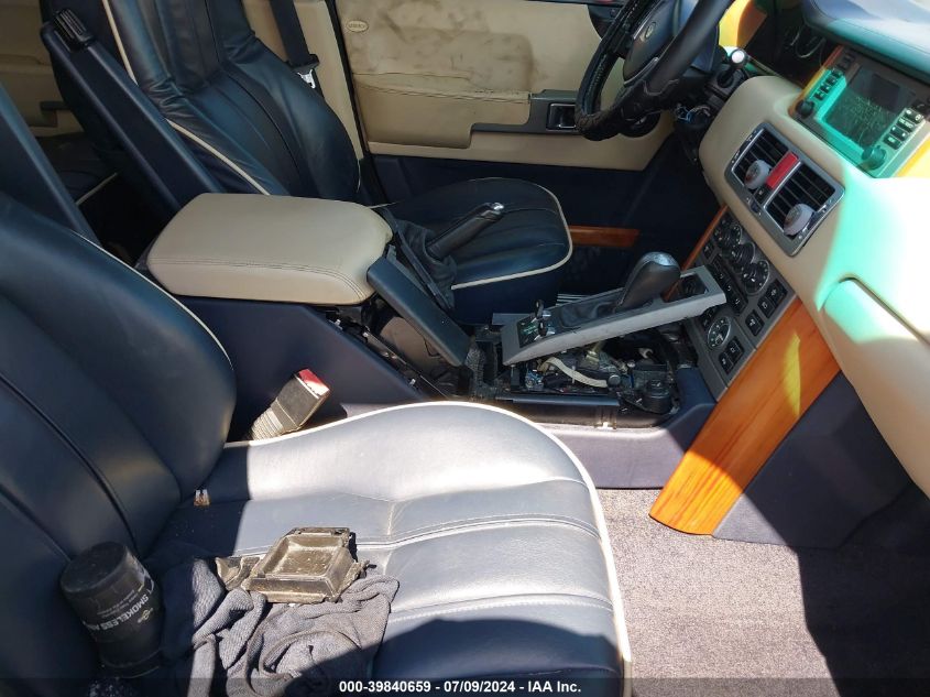 2004 Land Rover Range Rover Hse VIN: SALMF11454A160827 Lot: 39840659