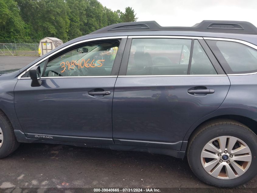 2017 Subaru Outback 2.5I VIN: 4S4BSAAC1H3312867 Lot: 39840665