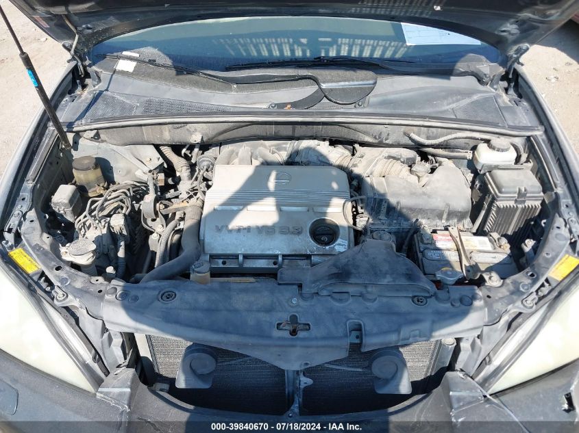 2004 Lexus Rx 330 VIN: JTJHA31U840048173 Lot: 39840670