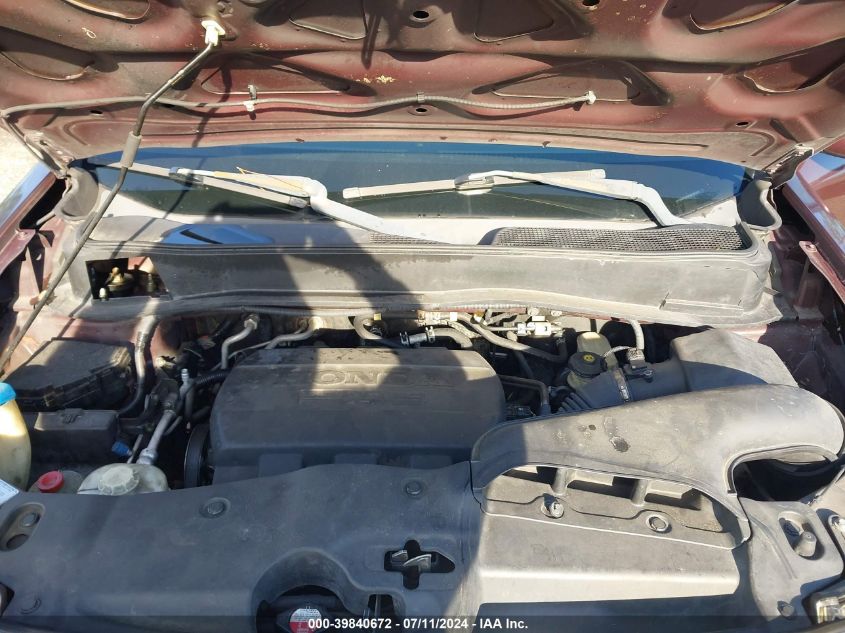 2011 Honda Pilot Ex VIN: 5FNYF3H46BB009168 Lot: 39840672