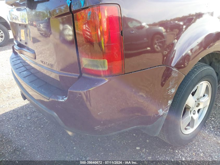 2011 Honda Pilot Ex VIN: 5FNYF3H46BB009168 Lot: 39840672